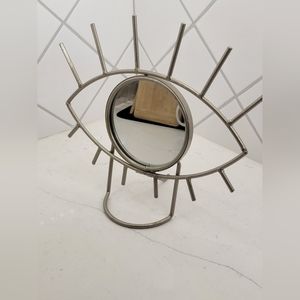 All seeing eye mirror, silver